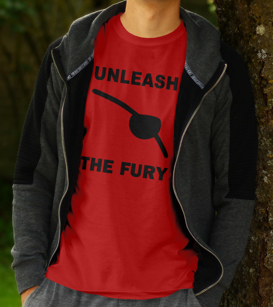 Unleash The Fury Eye Patch Symbol Samuel L Jackson T-Shirt