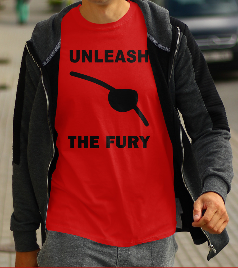 Unleash The Fury Eye Patch Symbol Samuel L Jackson T-Shirt
