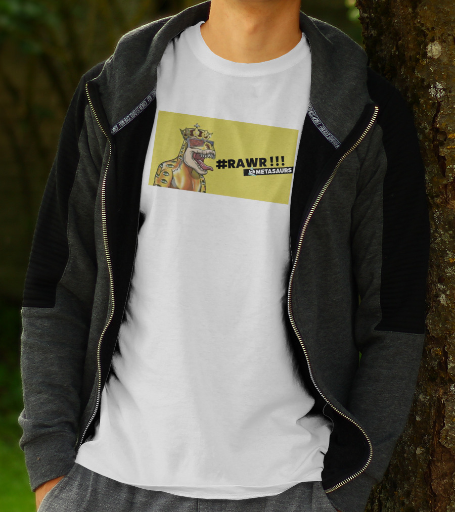 RAWR Metasaurs By Dr Dmt Metasaurs Merch T-Shirt