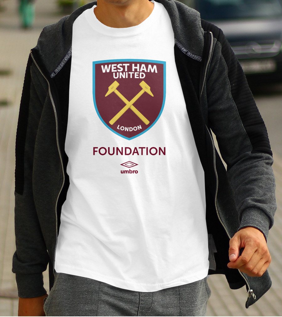 West Ham United London Foundation Umbro Crest T-Shirt