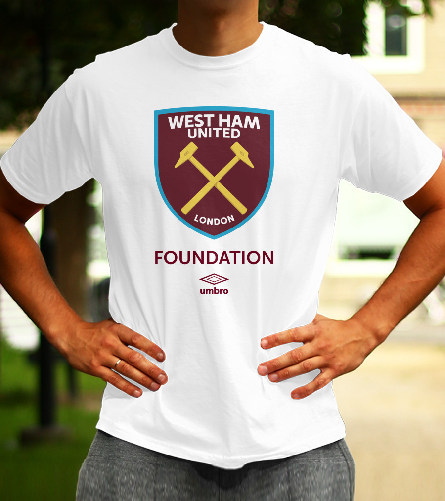 West Ham United London Foundation Umbro Crest T-Shirt
