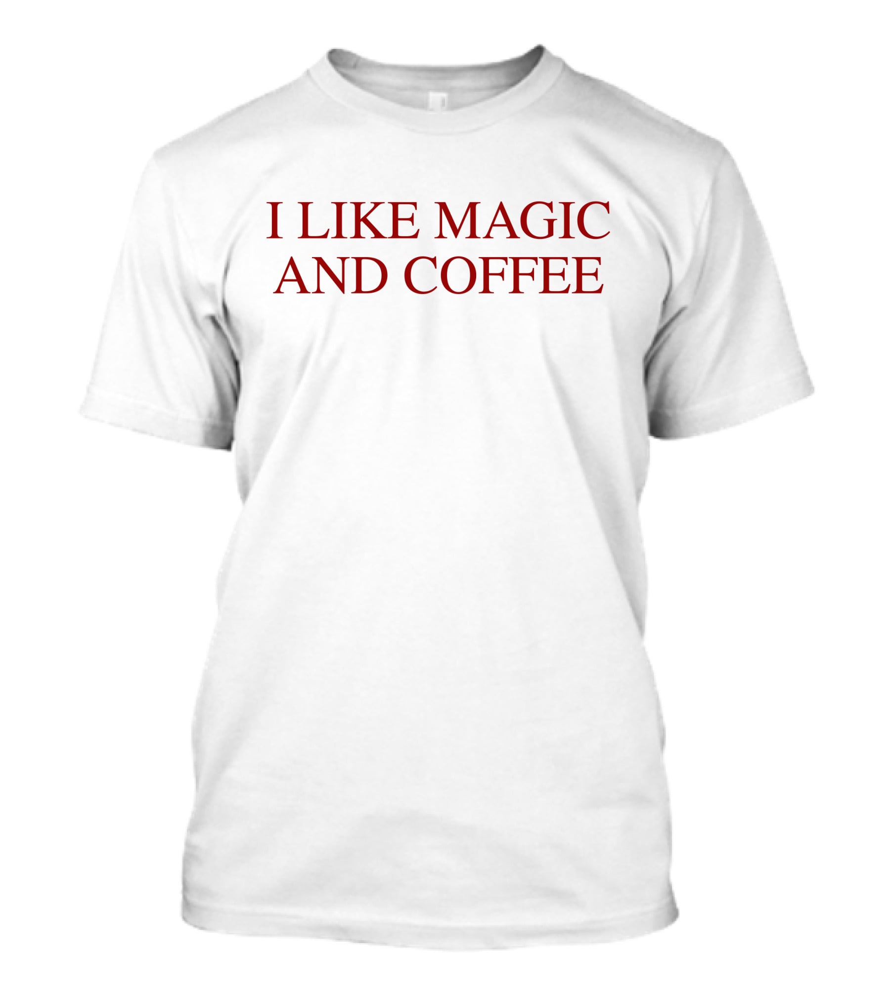 The Nerdy Steve I Like Magic And Coffee Enthusiast T-Shirt