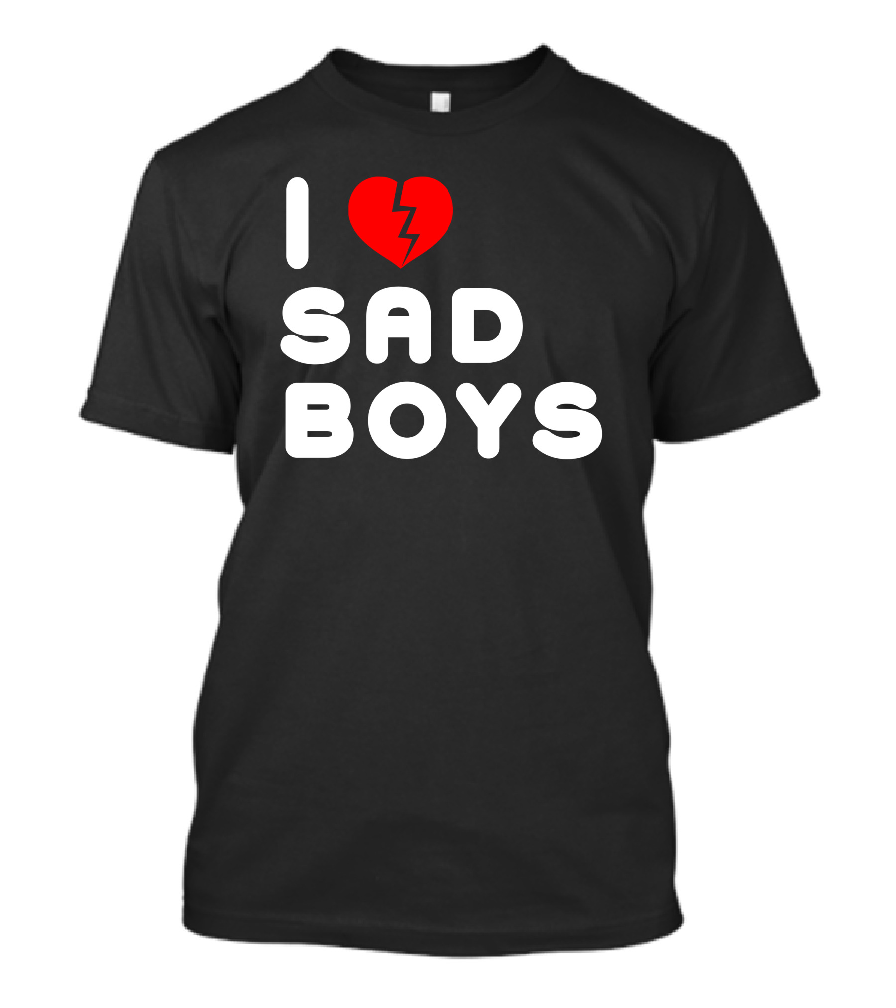 I Heart Sad Boys Broken Heart T-Shirt