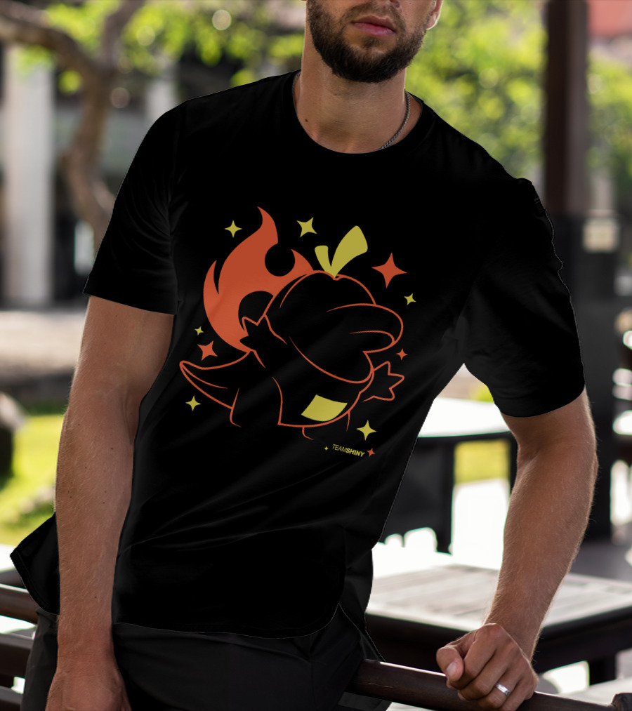 Fuecoco Team Shiny Fire Croc Merch Land Adrive Tk T-Shirt