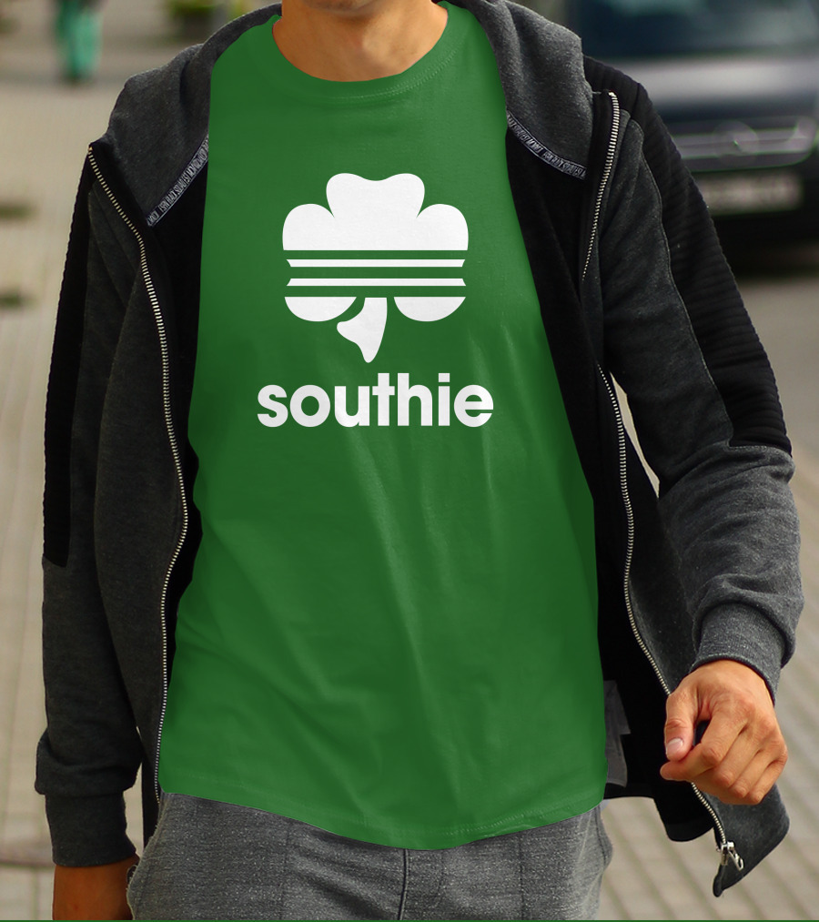 Southie Melissa Choe Celtics Shamrock T-Shirt