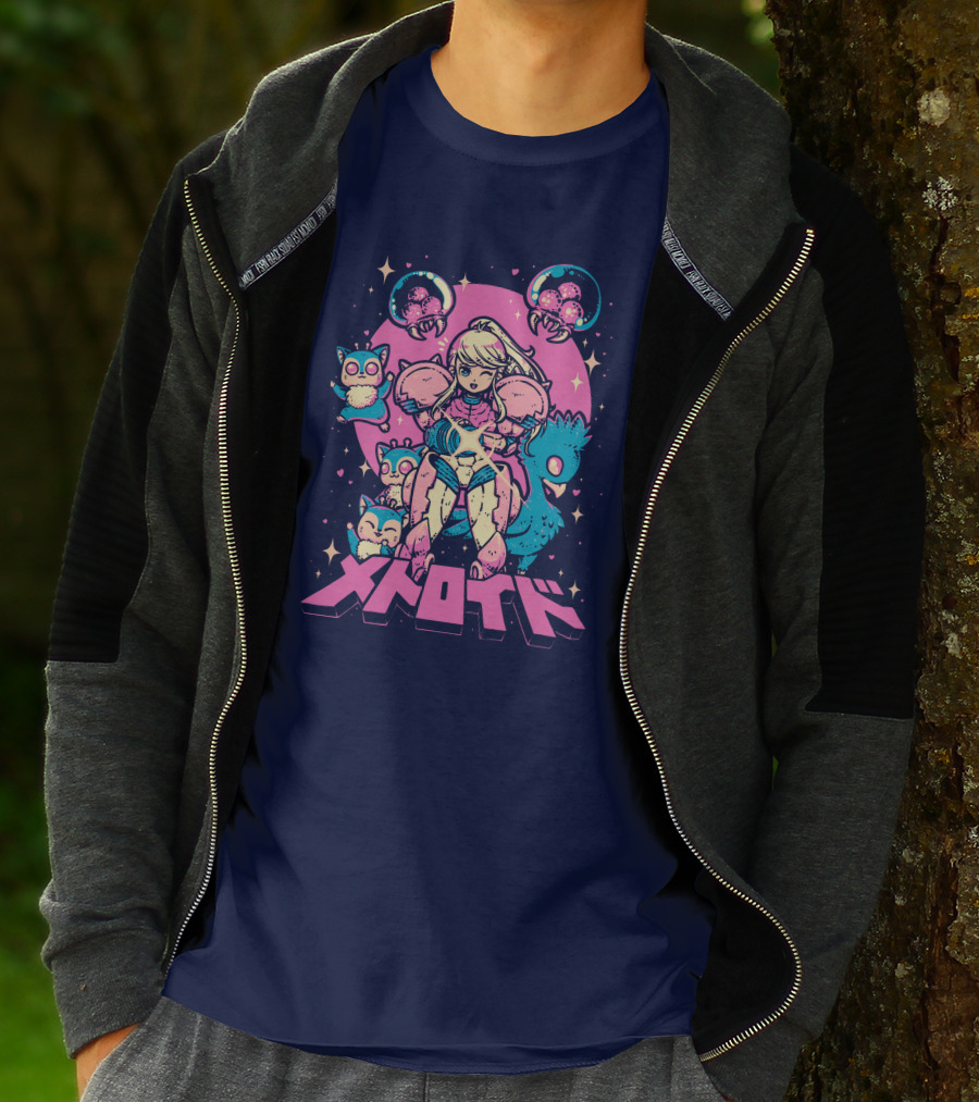 Metroid Yetee Store Save The Animals Pixel T-Shirt