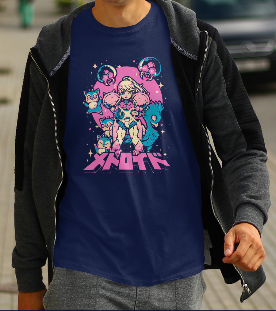 Metroid Yetee Store Save The Animals Pixel T-Shirt