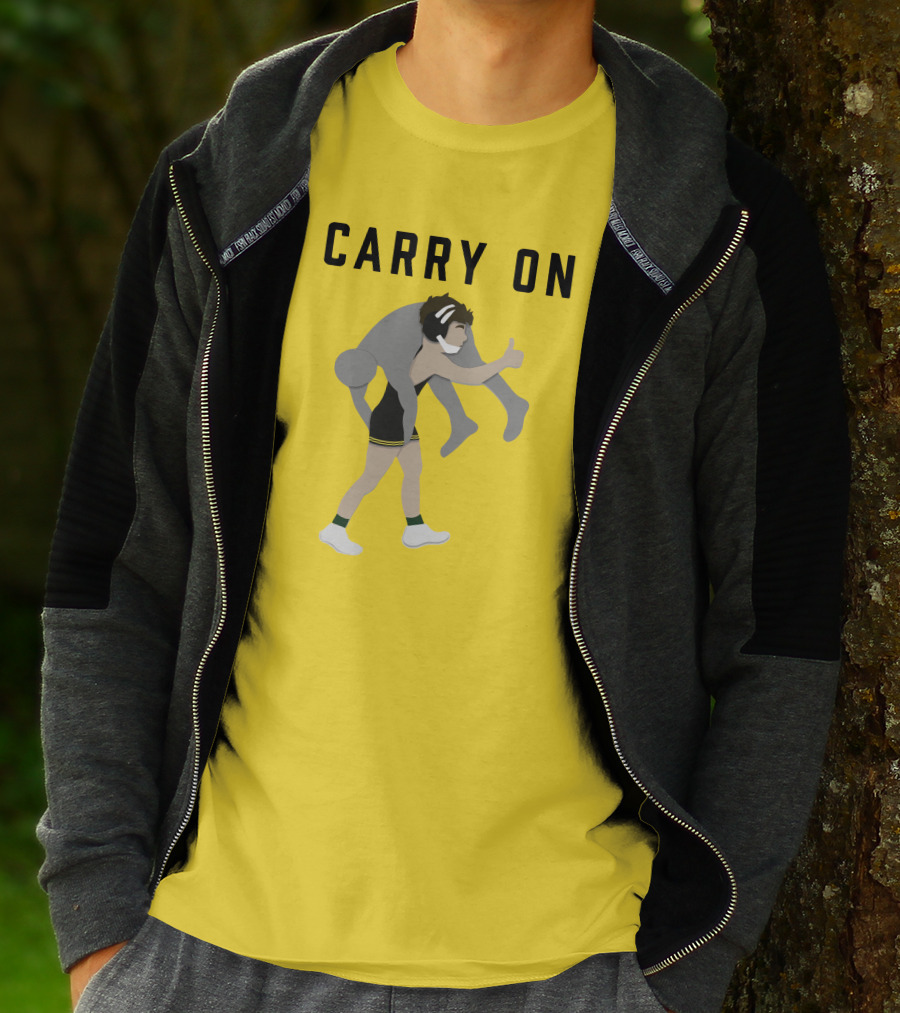 Carry On Ross Bendik Wrestling T-Shirt