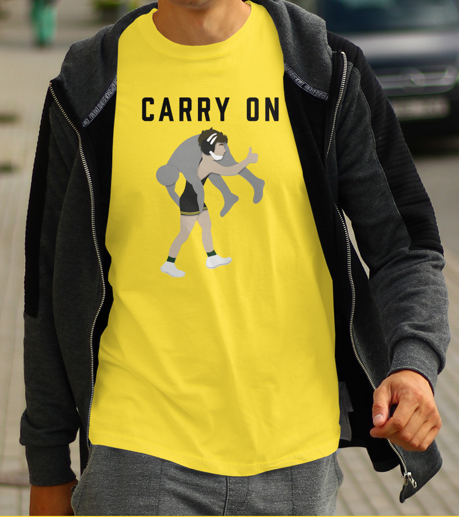 Carry On Ross Bendik Wrestling T-Shirt