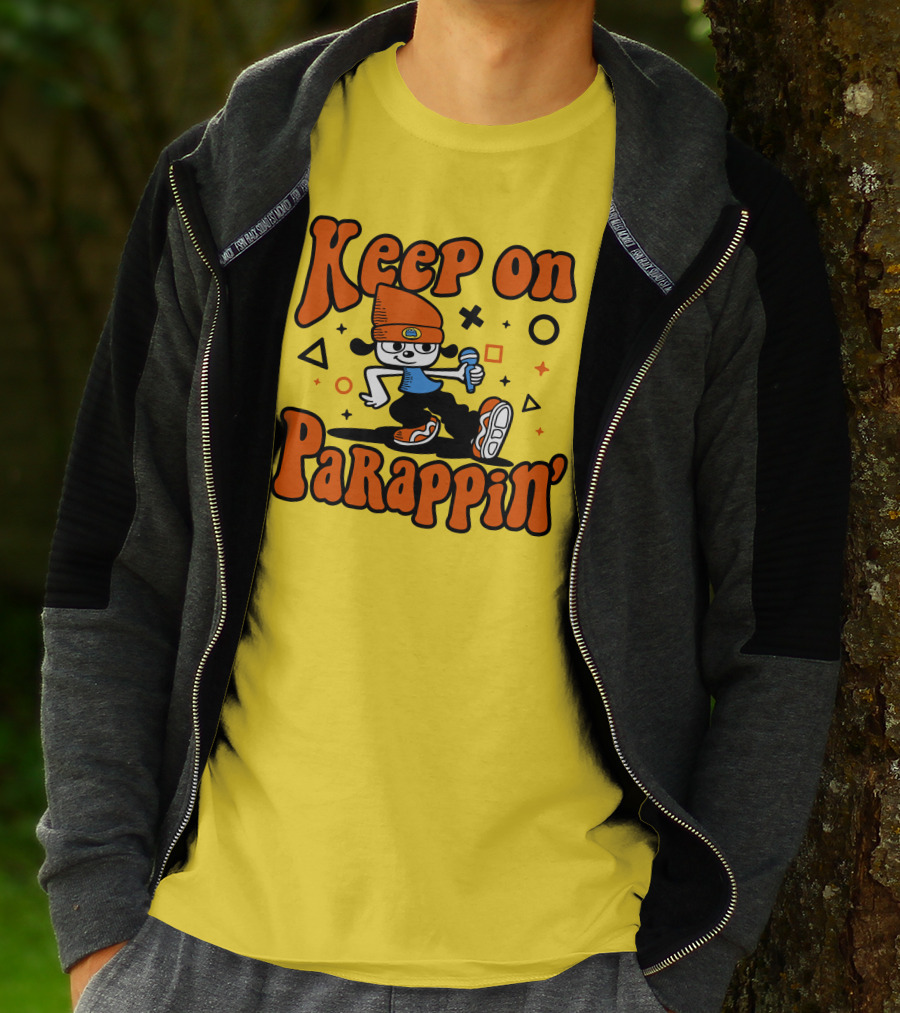 Keep On Parappin' PaRappa The Rapper T-Shirt