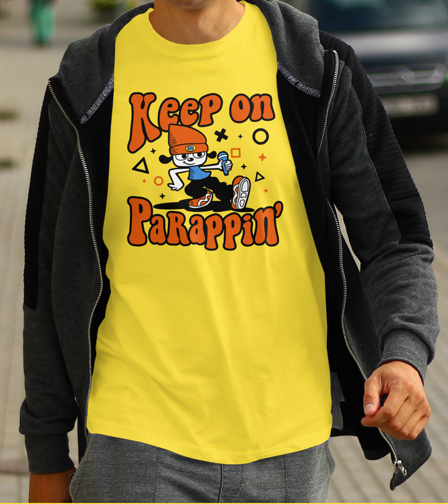 Keep On Parappin' PaRappa The Rapper T-Shirt