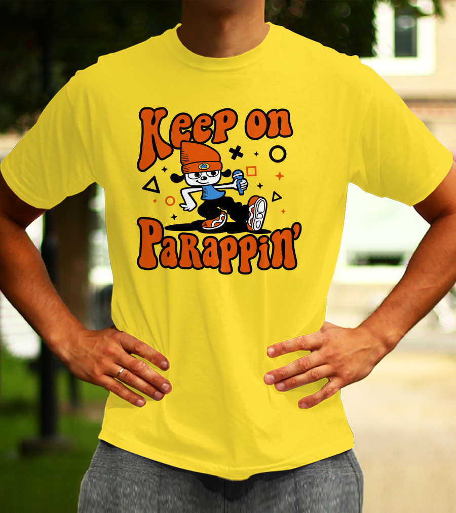 Keep On Parappin' PaRappa The Rapper T-Shirt