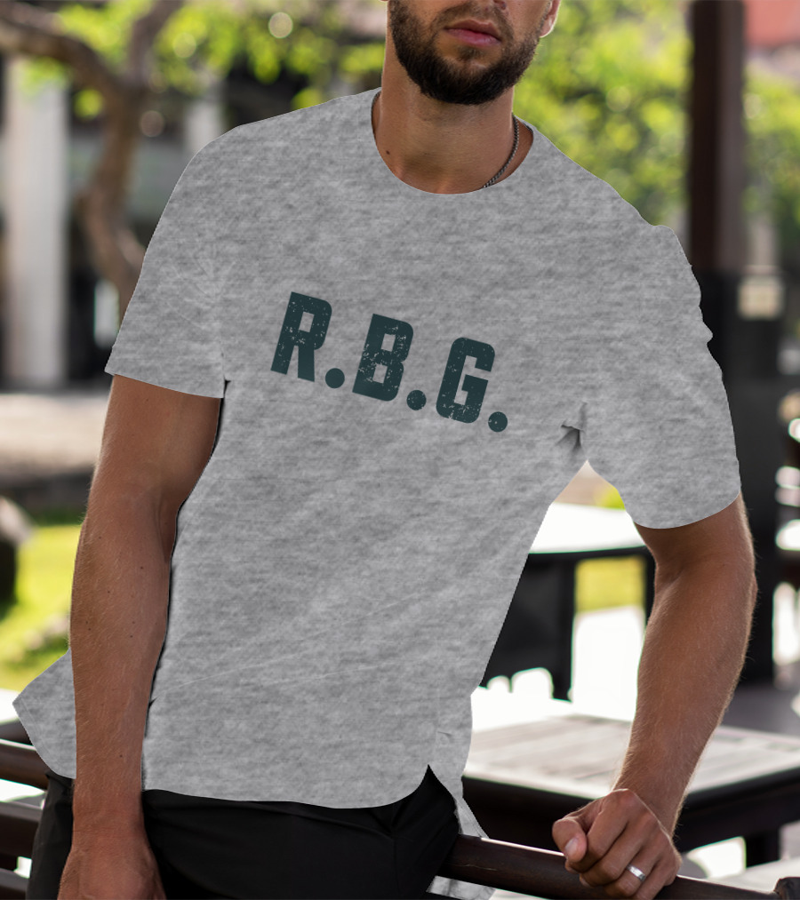 R.B.G. Ruth Bader Ginsburg Iconic T-Shirt