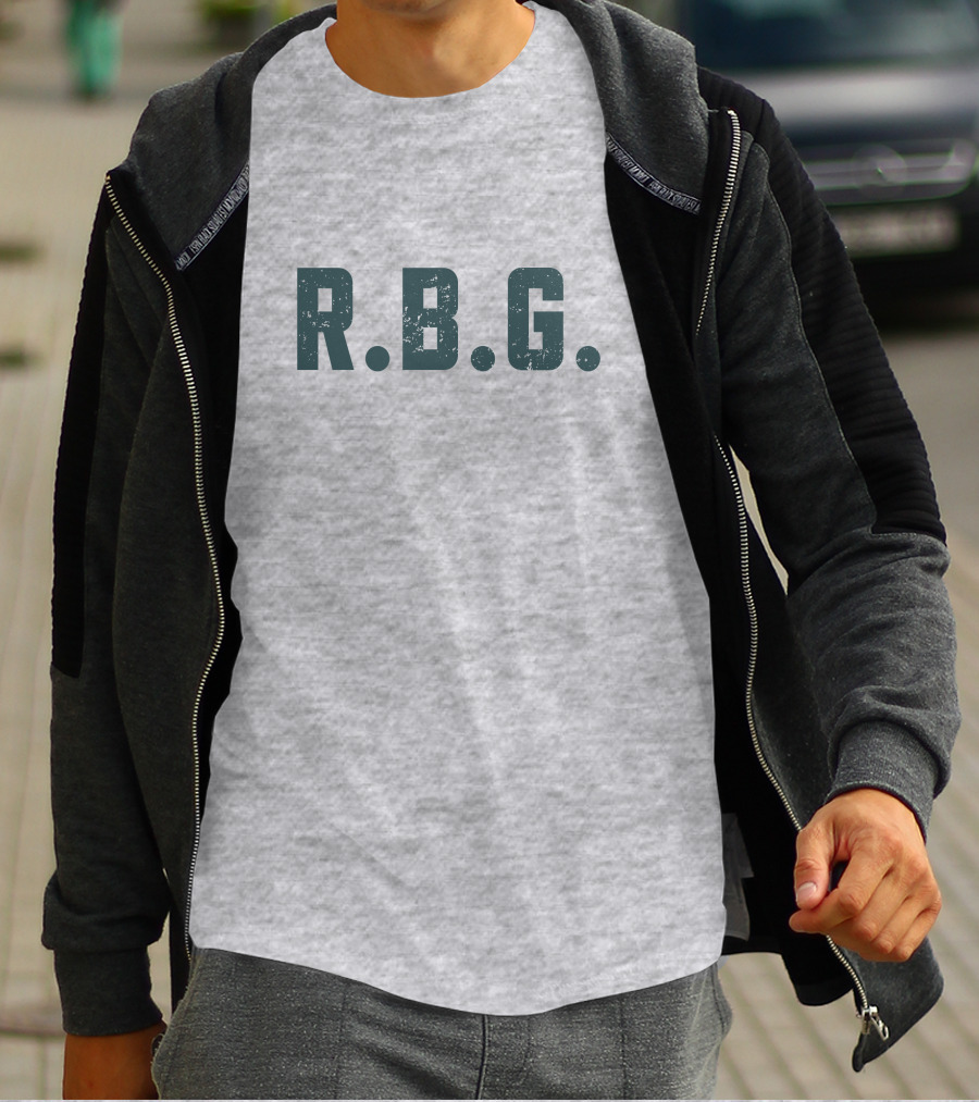 R.B.G. Ruth Bader Ginsburg Iconic T-Shirt