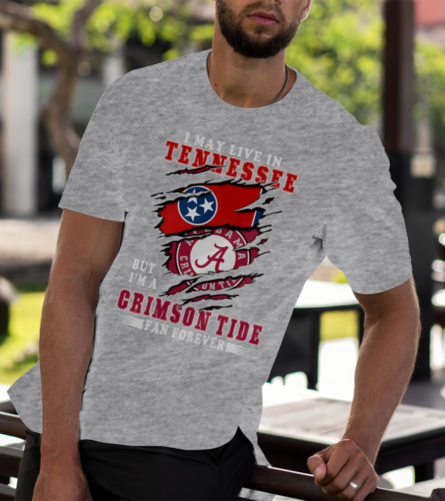 Tennessee Alabama Crimson Tide Fan Forever T-Shirt