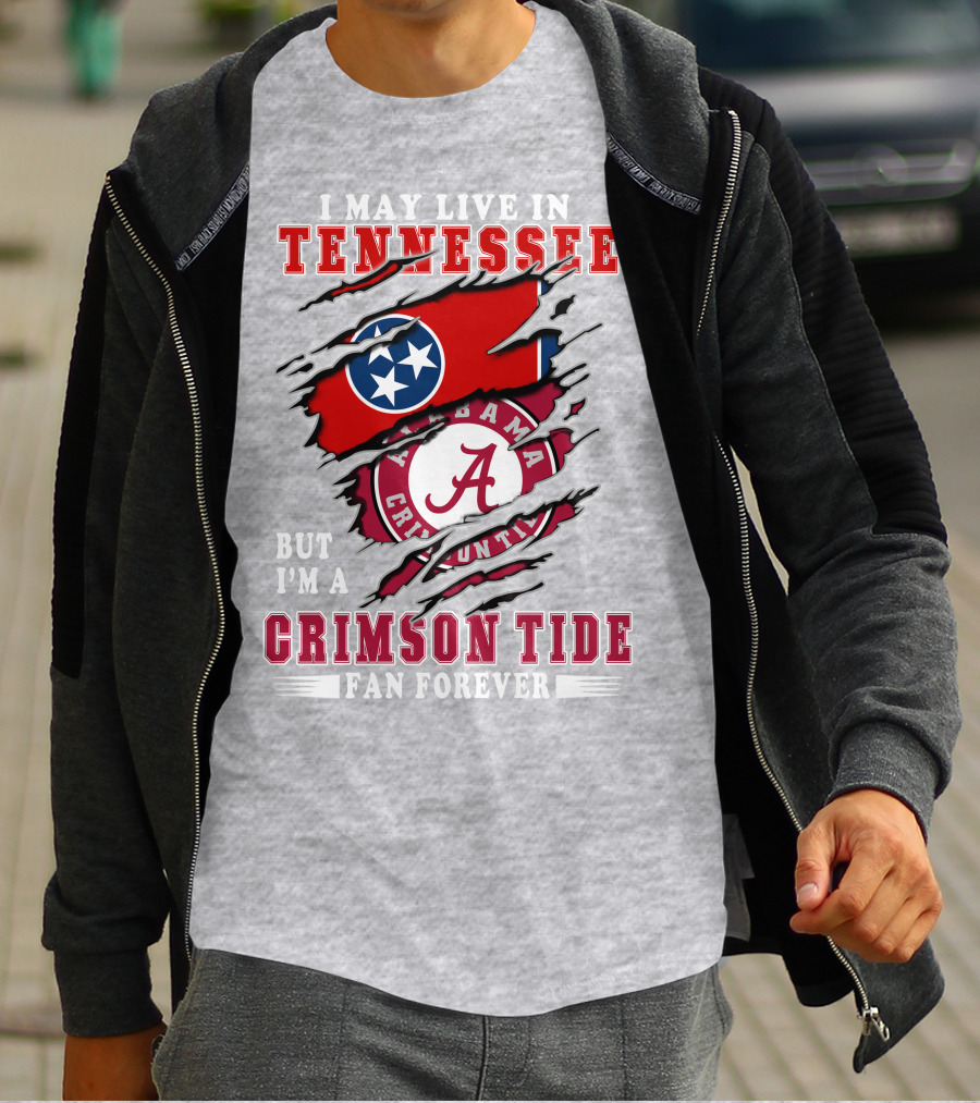 Tennessee Alabama Crimson Tide Fan Forever T-Shirt