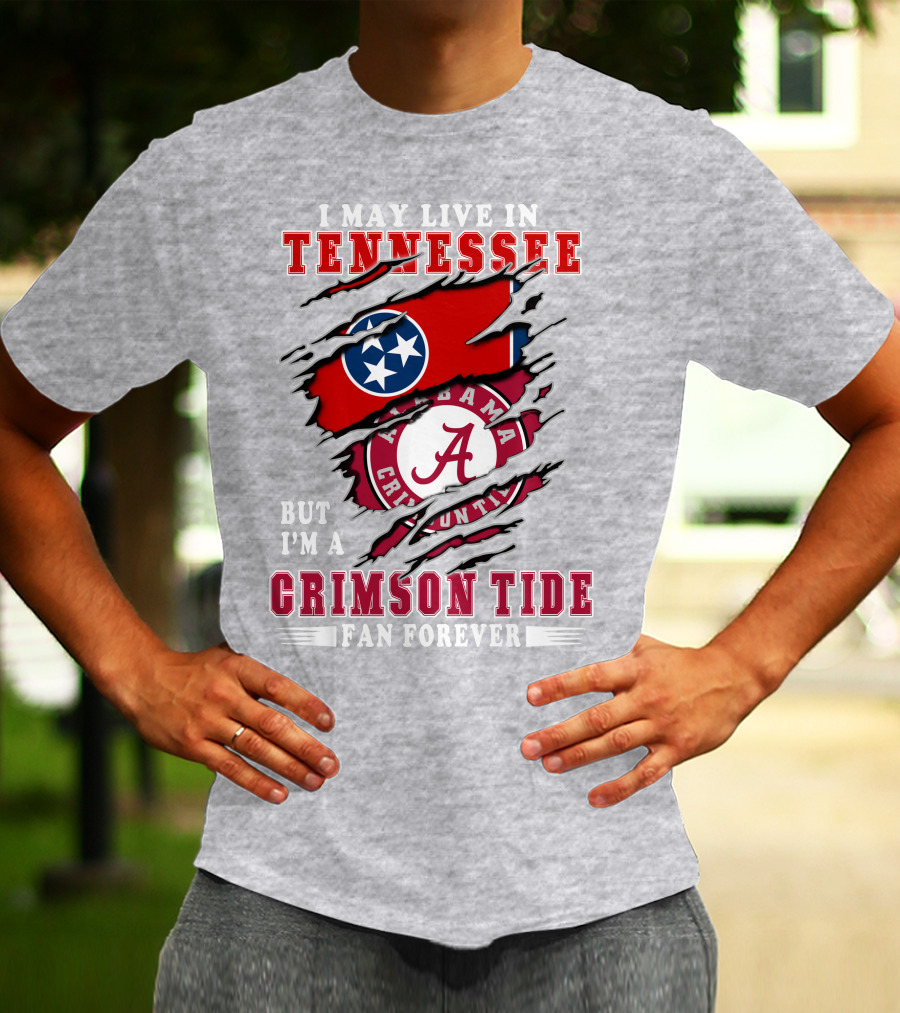 Tennessee Alabama Crimson Tide Fan Forever T-Shirt