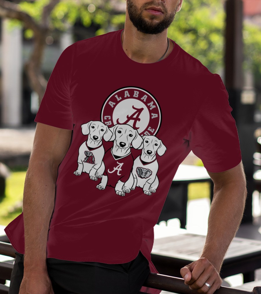 Alabama Crimson Tide Dogs T-Shirt