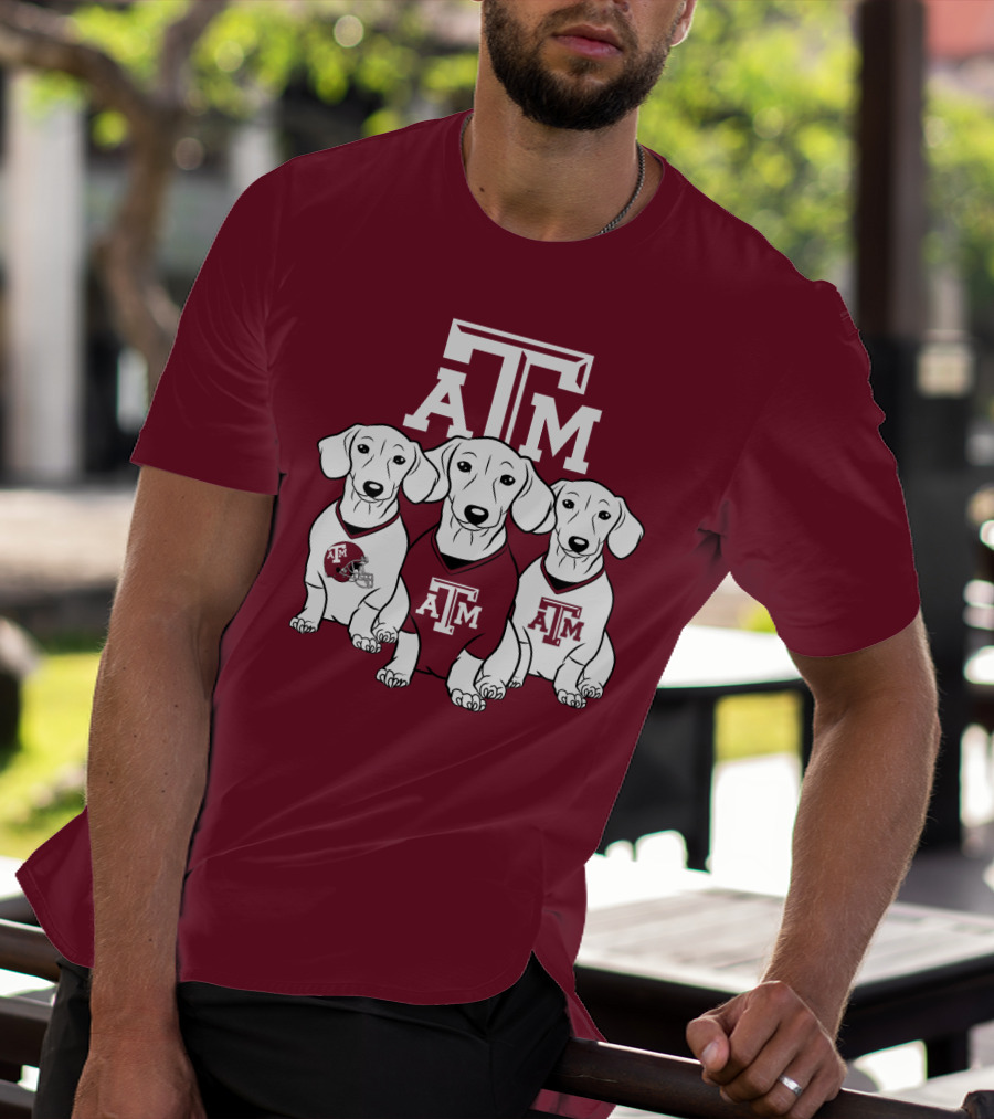 Texas A&M Dog Trio T-Shirt