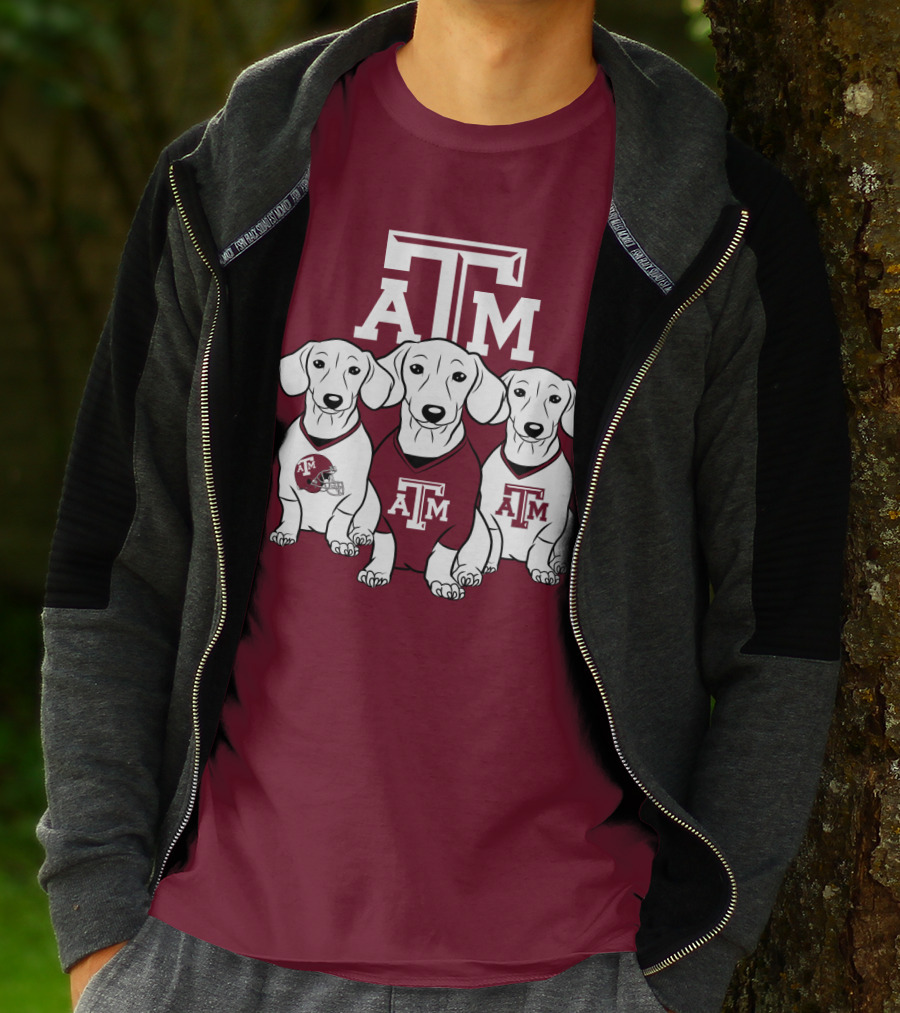 Texas A&M Dog Trio T-Shirt