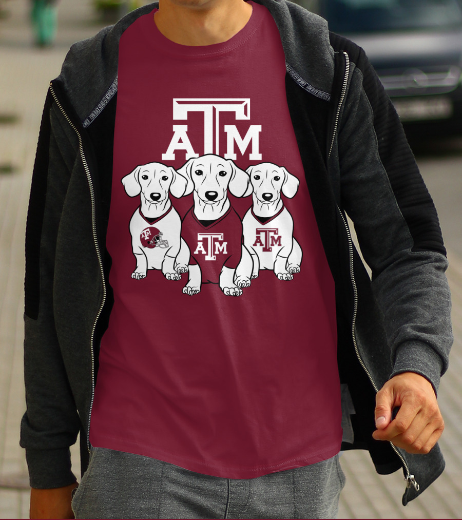 Texas A&M Dog Trio T-Shirt