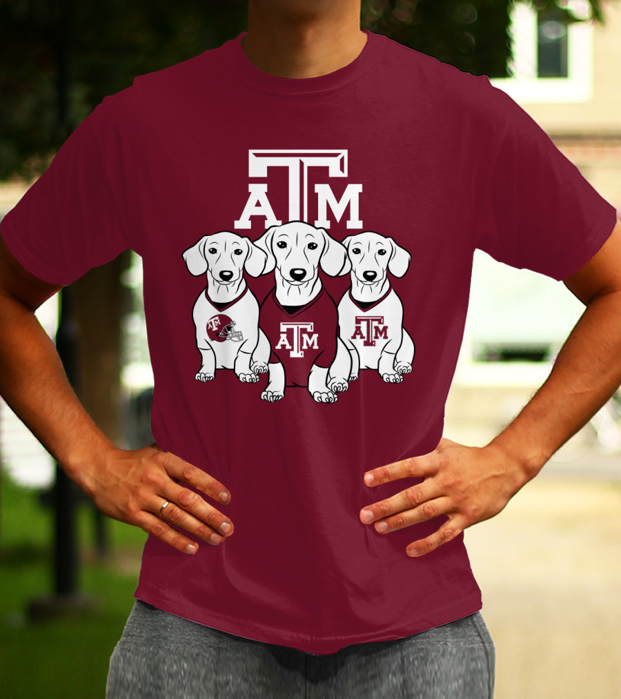 Texas A&M Dog Trio T-Shirt