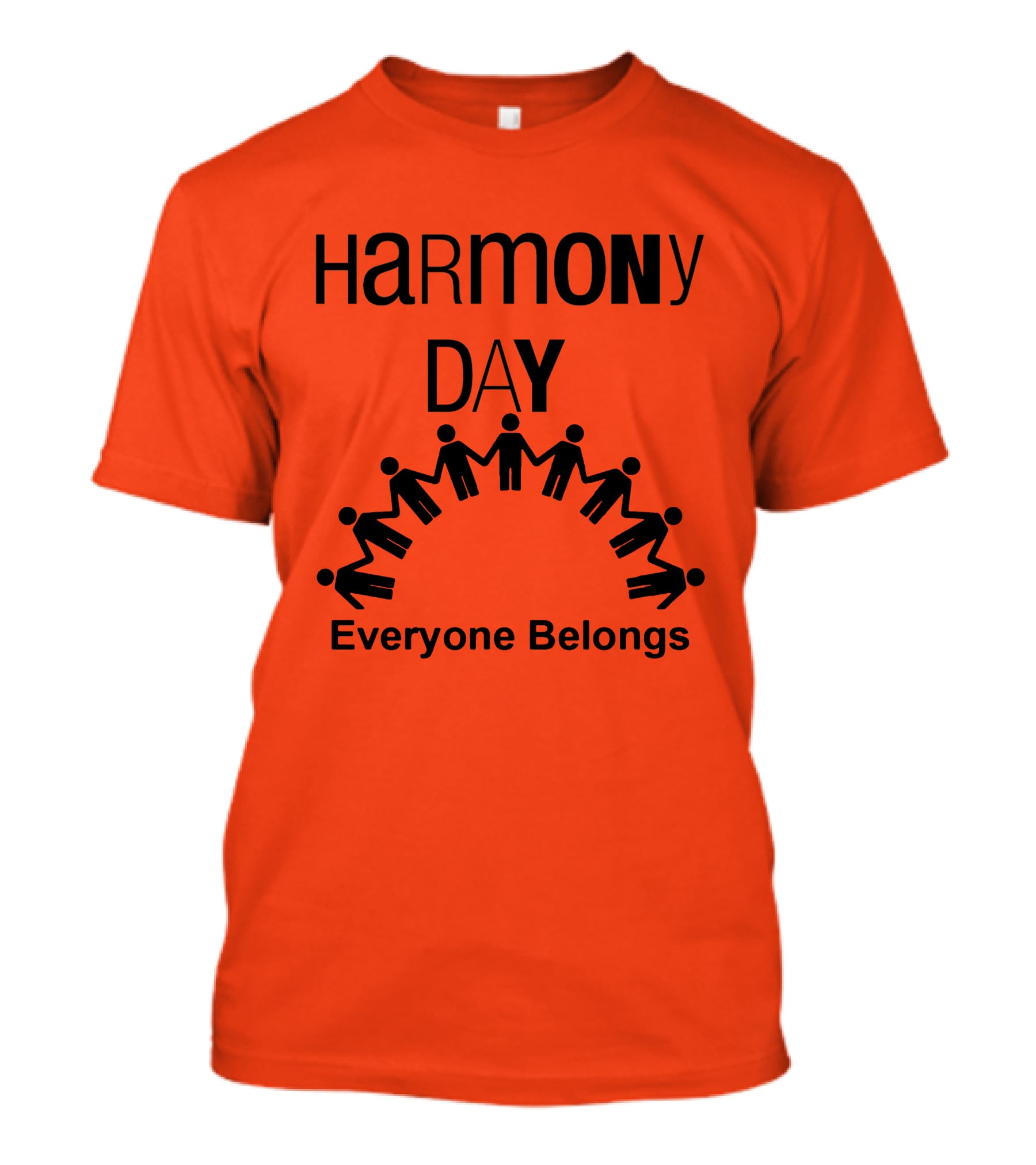 Harmony Day 21 March Everyone Belongs T-Shirt