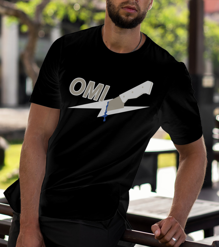 OMI Knife Stab Graphic Reloaded Merch T-Shirt