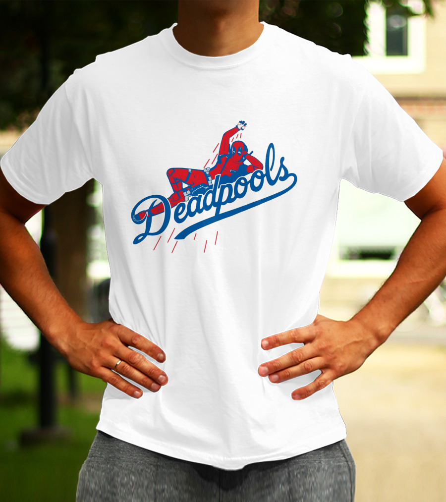 Deadpools Marvel Baseball T-Shirt