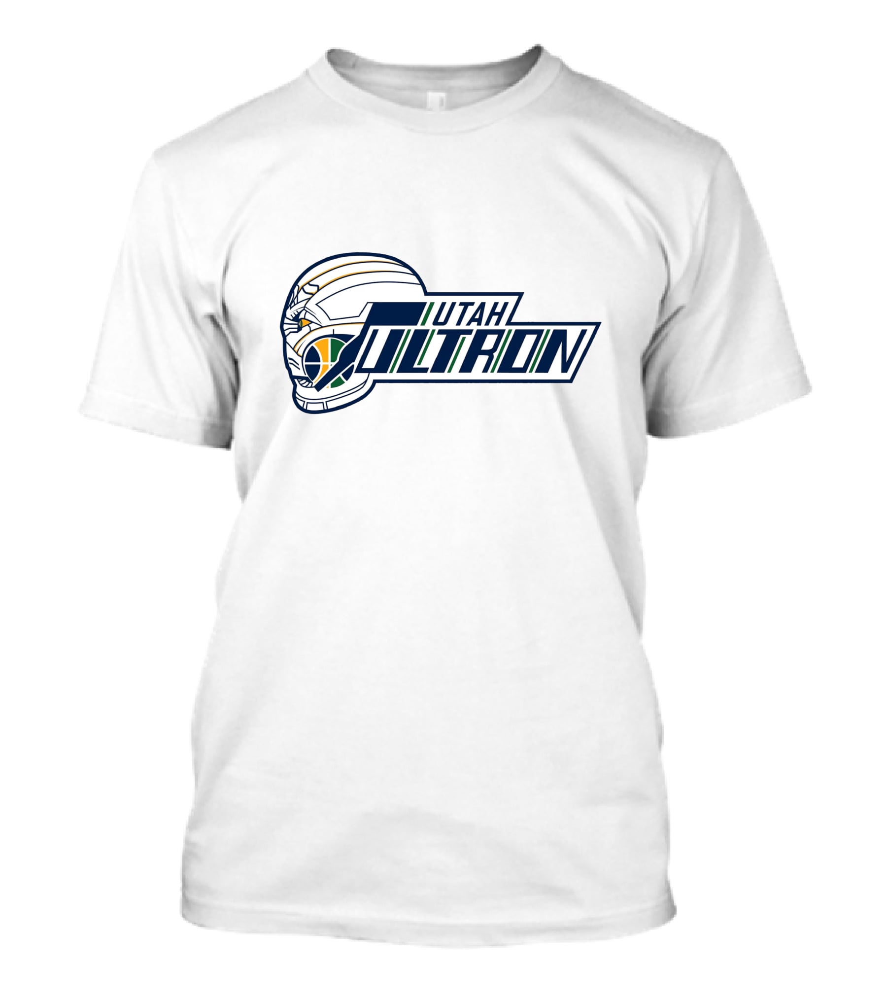 Utah Ultron NBA Basketball Helmet Fusion T-Shirt