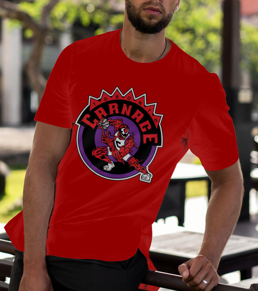 Toronto Carnage NBA Venomous Slam Dunk Apex T-Shirt