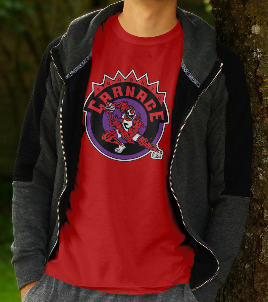 Toronto Carnage NBA Venomous Slam Dunk Apex T-Shirt