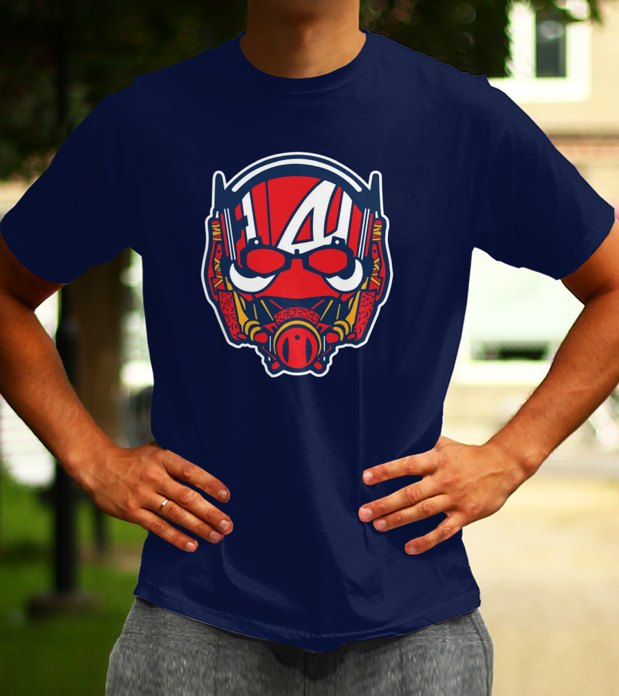 Atlanta Antman Braves Mlb Mashup T-Shirt