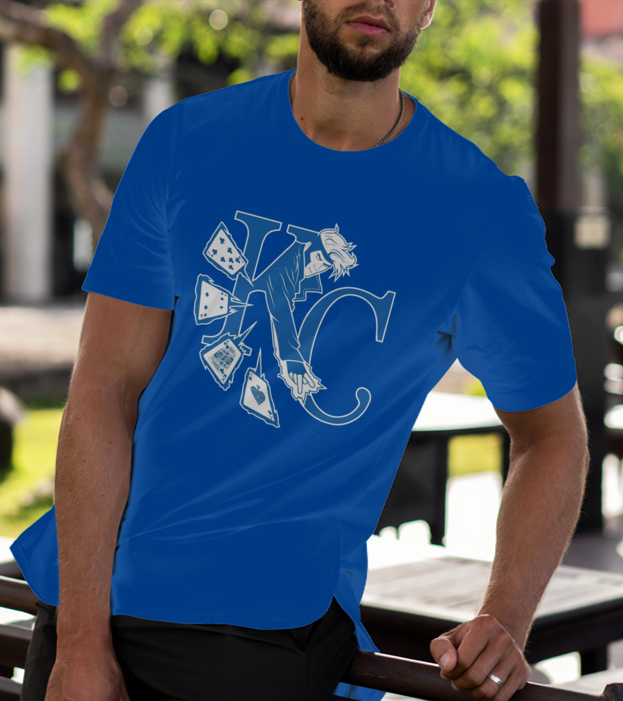Kansas City Gambits MLB Playing Cards KC T-Shirt