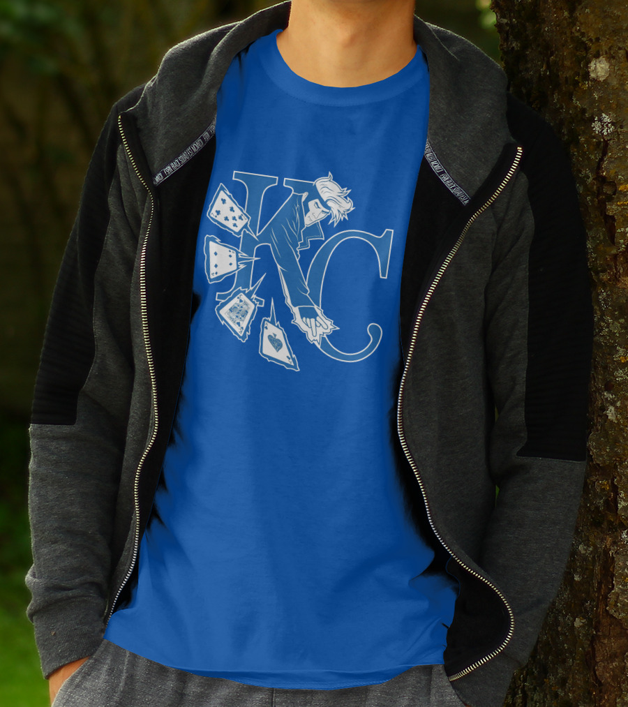 Kansas City Gambits MLB Playing Cards KC T-Shirt