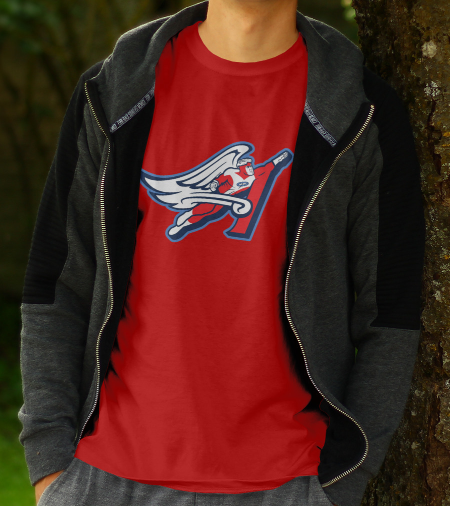 LA Archangels Superhero Wings Mlb T-Shirt