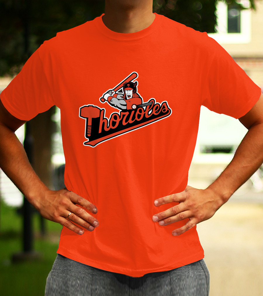 Baltimore Thorioles MLB Thor Baseball T-Shirt