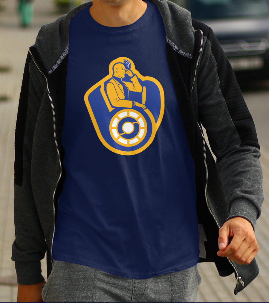 Milwaukee Professor X MLB Brewers Mashup T-Shirt