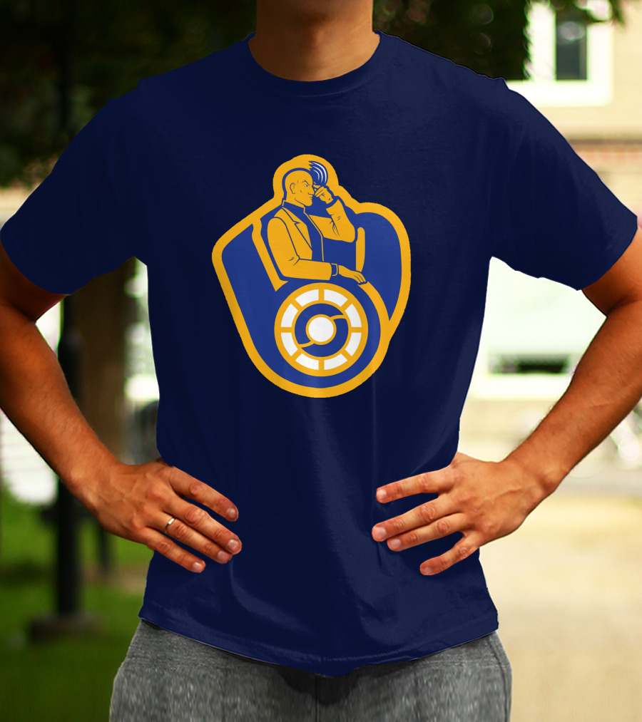 Milwaukee Professor X MLB Brewers Mashup T-Shirt