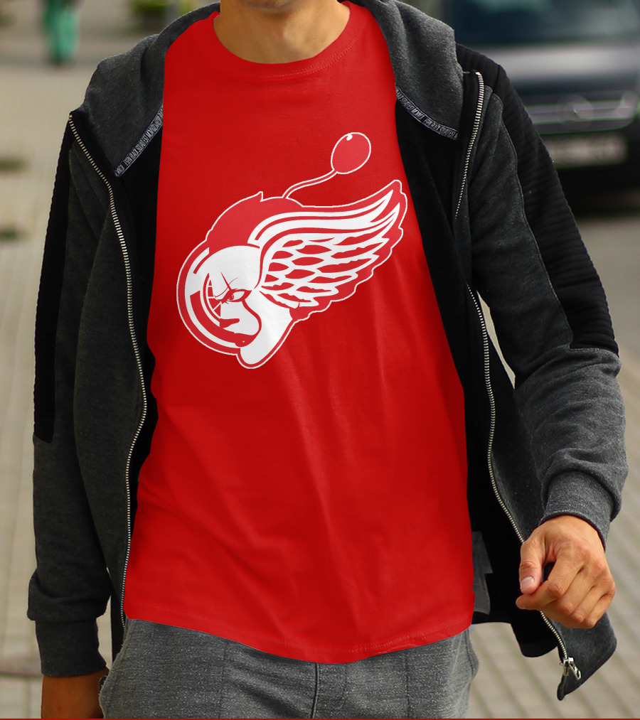 Detroit Red Wings Pennywise NHL Crossover T-Shirt