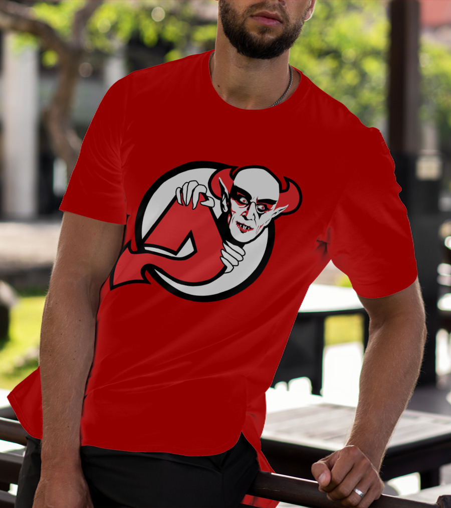 New Jersey Devils Nosferatu NHL T-Shirt