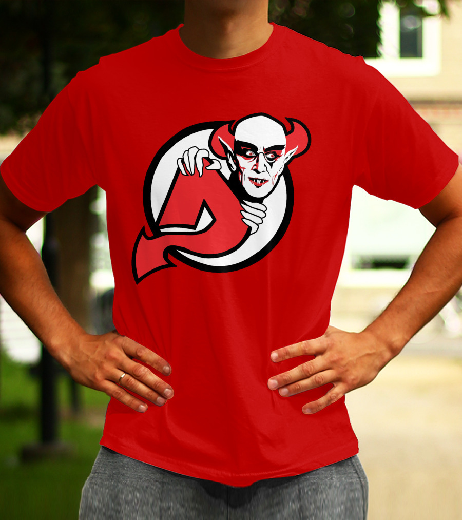 New Jersey Devils Nosferatu NHL T-Shirt