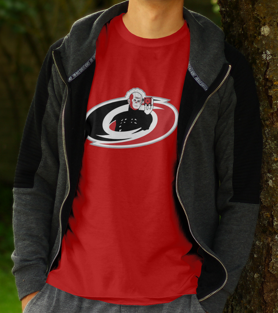 Carolina Hellraisers NHL Horror-Themed Hockey T-Shirt