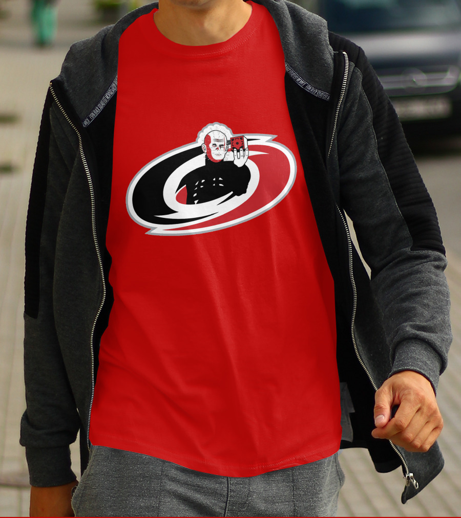 Carolina Hellraisers NHL Horror-Themed Hockey T-Shirt