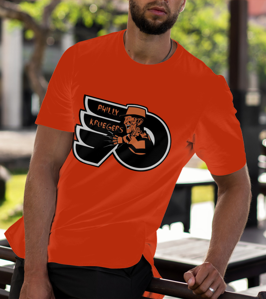 Philly Kruegers NHL Horror Hockey Fusion T-Shirt
