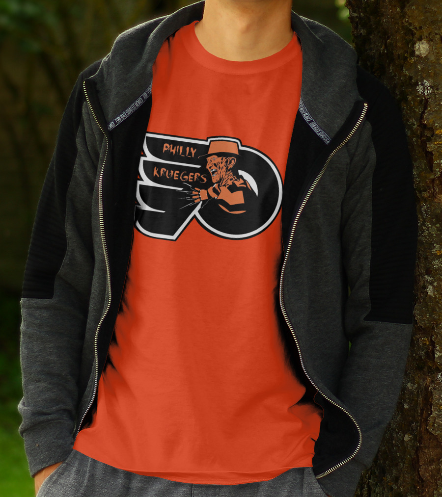 Philly Kruegers NHL Horror Hockey Fusion T-Shirt