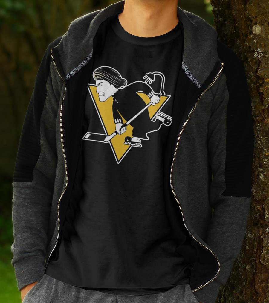 Pittsburgh Norman Bates Hockey T-Shirt