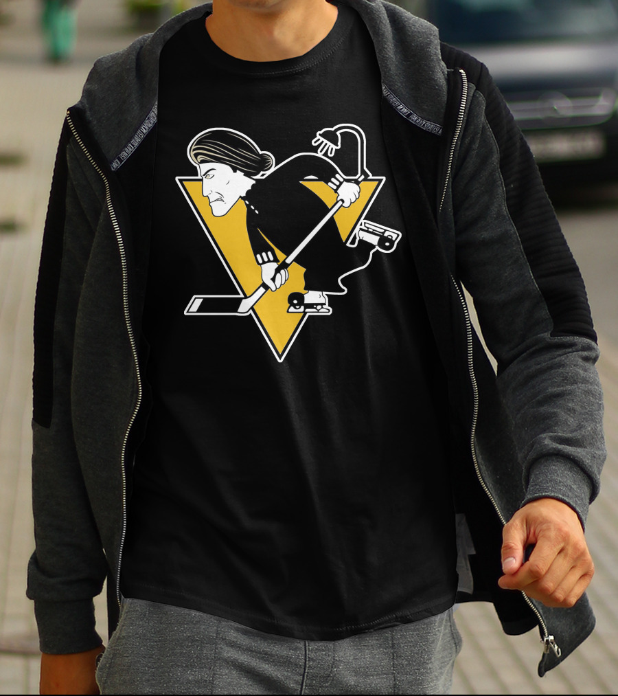 Pittsburgh Norman Bates Hockey T-Shirt
