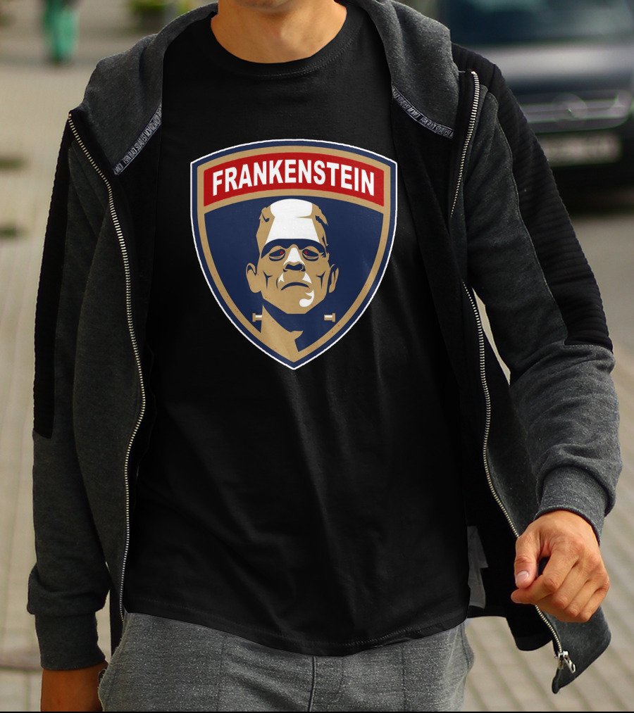 Frankenstein Monster Emblem T-Shirt