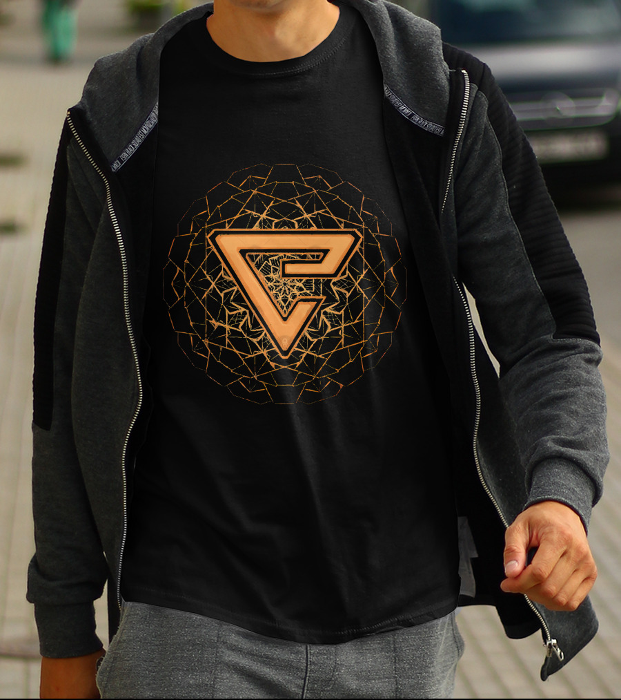 Signs Mandala Quen Wild Hunt Geometric Emblem T-Shirt